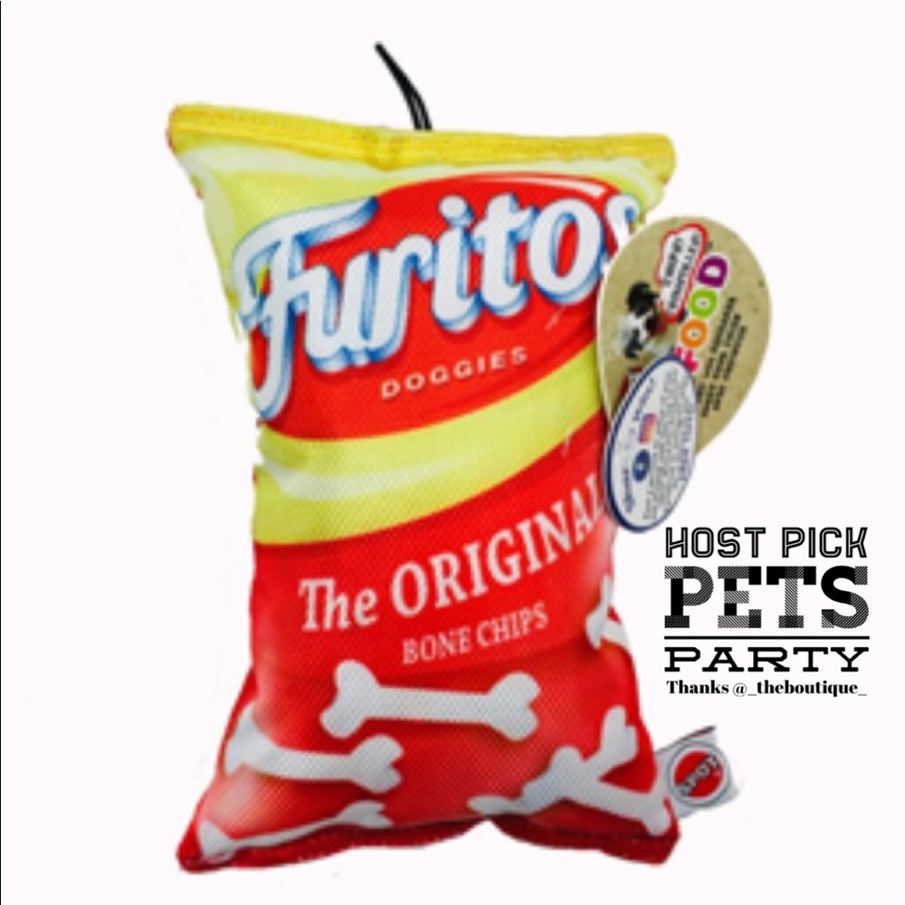 🆕 Spot Fun Foods Furiotos  (Fritos) Chips Dog Toy